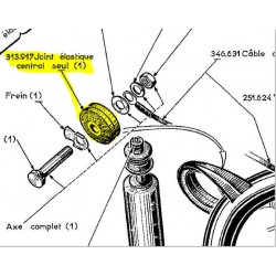 Joint élastique central (Echange standard)