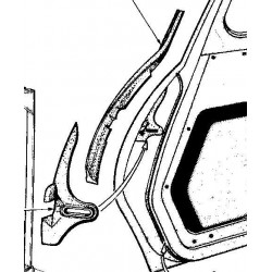 Patin d'étanchéité porte AV D L4