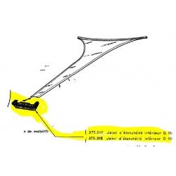 Joint inférieur pied AR 24 (G+D)