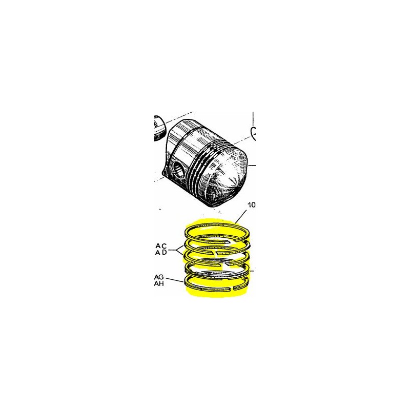 Segmentation Dyna X 750 cm3 pour 1 moteur