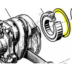 Cale moteur Dyna X 80x88 ép. 0,1réglage latéral vilb