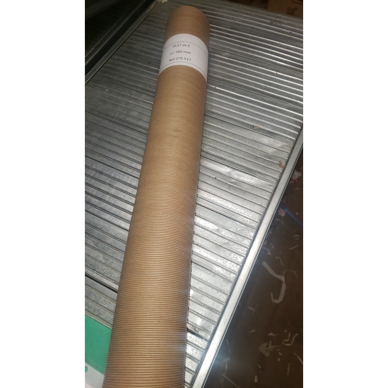 Gaine chauffage Z, PL et DB droite  L 780mm